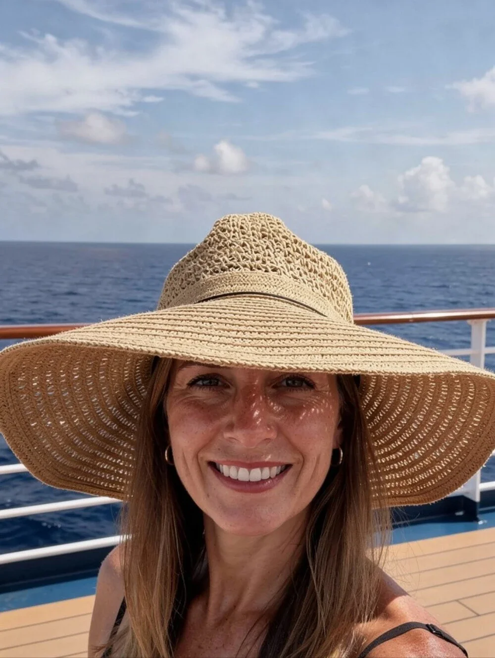 Straw Raffia Wide Brim Sun Resortwear  Beach Foldable Packable Travel Hat